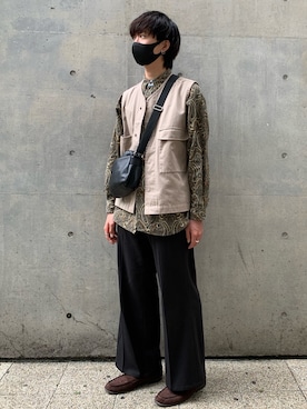 とさん（メンズ・183cm）の秋コーディネート