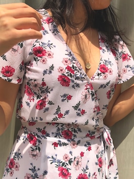 「ホリデー」｜「アイテム（ワンピース/ドレス）」を使った、琉璃さん（レディース・159cm）の夏コーディネート