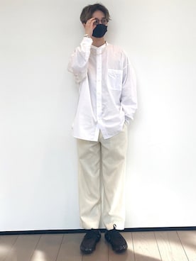 「MARTINE ALI（マーティン アリ）のアイテム」を使った、Masayaさん（メンズ・175cm）の春コーディネート