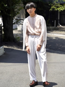 「UNIQLO（ユニクロ）の50色ソックス（消臭機能付き）（ソックス/靴下）」を使った、taniさん（メンズ・178cm）の夏コーディネート