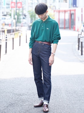 「UNIQLO（ユニクロ）の50色ソックス（消臭機能付き）（ソックス/靴下）」を使った、taniさん（メンズ・178cm）の夏コーディネート