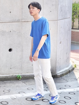 「UNIQLO（ユニクロ）の50色ソックス（消臭機能付き）（ソックス/靴下）」を使った、taniさん（メンズ・178cm）の秋コーディネート