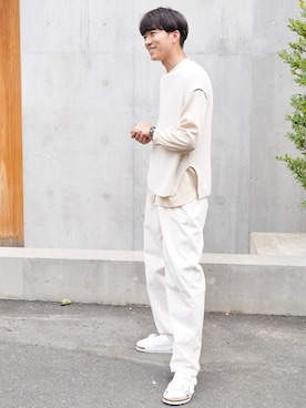 「UNIQLO（ユニクロ）の50色ソックス（消臭機能付き）（ソックス/靴下）」を使った、taniさん（メンズ・178cm）の秋コーディネート