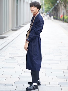 「UNIQLO（ユニクロ）の50色ソックス（消臭機能付き）（ソックス/靴下）」を使った、taniさん（メンズ・178cm）の秋コーディネート