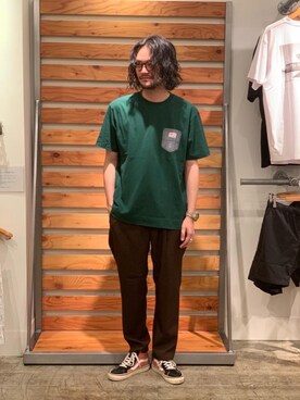 「SMITH'S（スミス）のアイテム」を使った、coen あおきさん（メンズ・181cm）の夏コーディネート