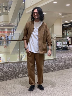 「SMITH'S（スミス）のアイテム（ジャケット/アウター）」を使った、coen あおきさん（メンズ・181cm）の秋コーディネート