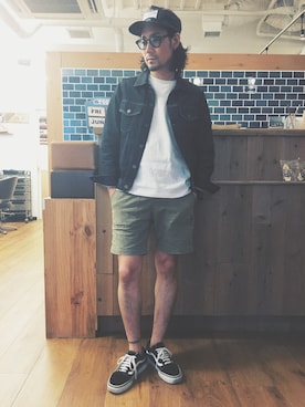 「TCSS（ティーシーエスエス）のアイテム」を使った、RYOさん（メンズ・168cm）の夏コーディネート