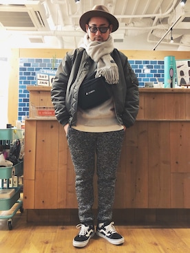 RYOさん（メンズ・168cm）の冬コーディネート