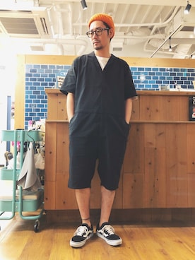 RYOさんの「キャバレロ ニット帽 CABALLERO MILITARY WATCH KNIT PLAIN プレーン」を使ったコーディネート