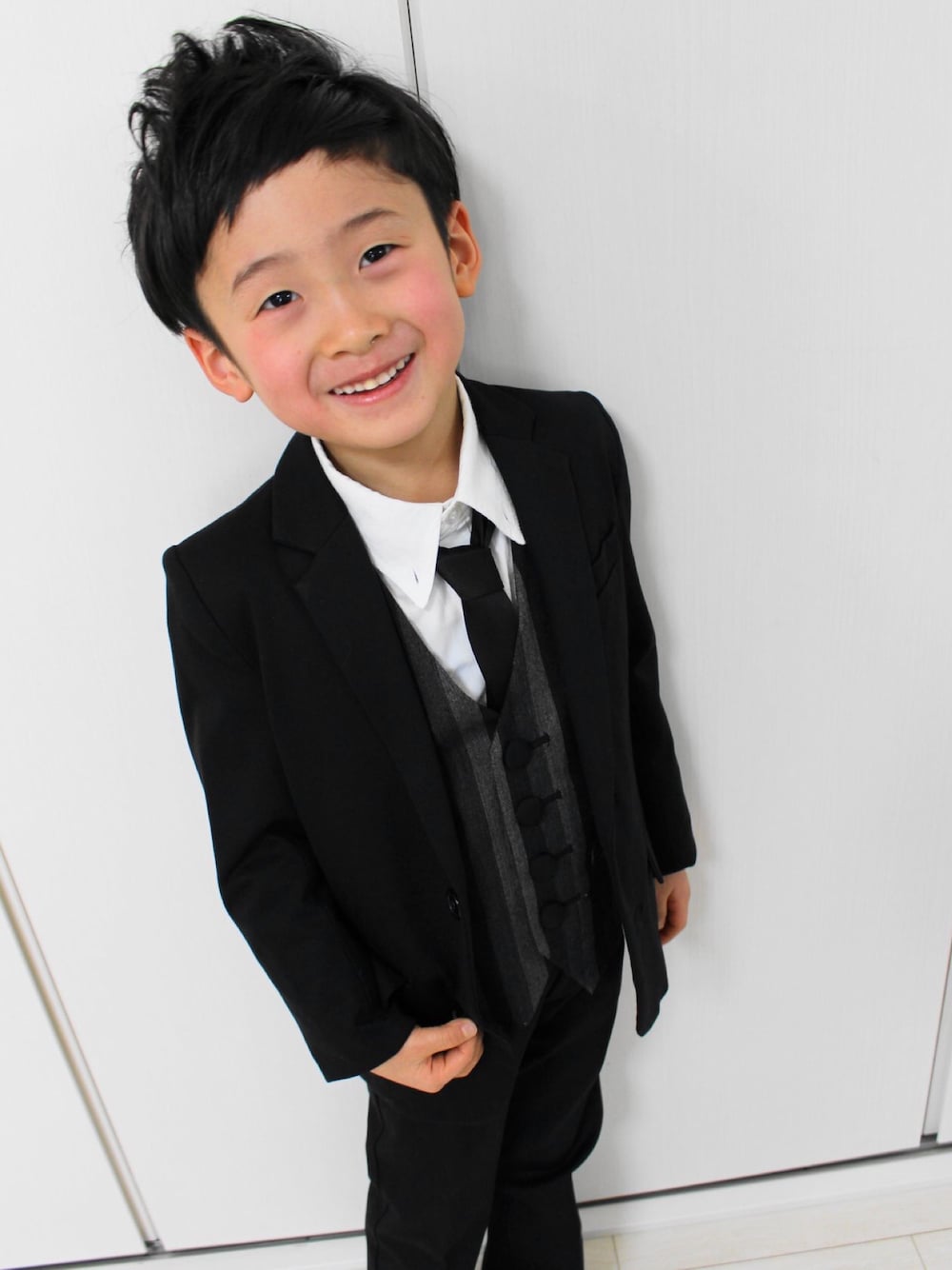 チャビーギャング フォーマルスーツ 110〜120 男の子 CHUBBYGANG CHUBBYGANGのフォーマルスーツ/小物を使った人気ファッション