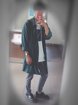 ささん(メンズ・176cm)の春コーディネート