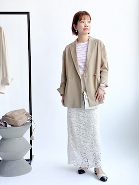 「ストラップシューズ」｜uniさん（レディース・156cm）の春コーディネート