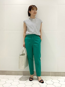 「BALI WERKSTATTE」｜uniさん（レディース・156cm）の春コーディネート