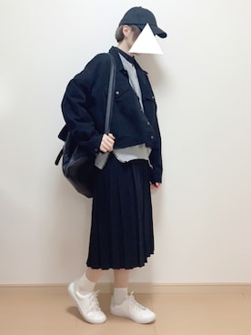 長谷川さん（レディース・155cm）の冬コーディネート