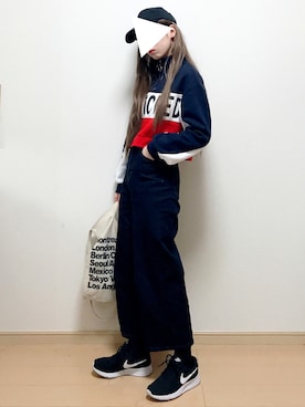 長谷川さんのコーディネート