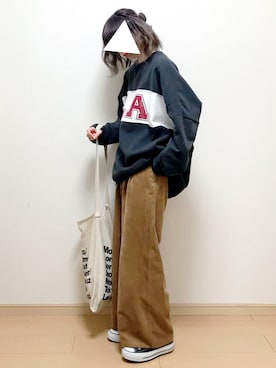 長谷川さんのコーディネート