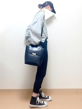 長谷川さん（レディース・155cm）の春コーディネート