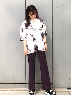 ふじっこさん（レディース・162cm）の夏コーディネート