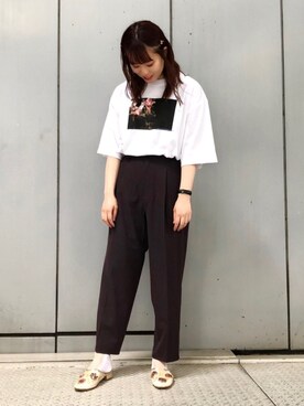 ふじっこさん（レディース・162cm）の夏コーディネート