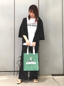 ふじっこさん（レディース・162cm）の夏コーディネート