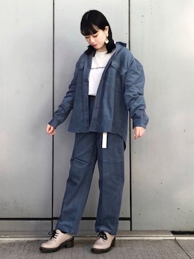 ふじっこさん（レディース・162cm）の秋コーディネート