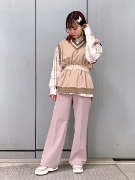ふじっこさん(レディース・162cm)の秋コーディネート