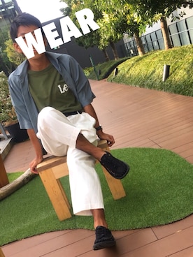 藍森さん(メンズ・175cm)の夏コーディネート