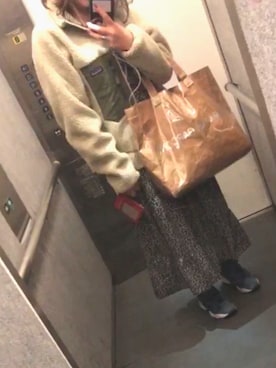 「レトロX」｜「アイテム（ワンピース/ドレス）」を使った、manamiiiさん（レディース・158cm）の冬コーディネート