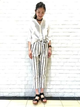 JEANASISららぽーとTOKYO-BAY STAFFさんのコーディネート