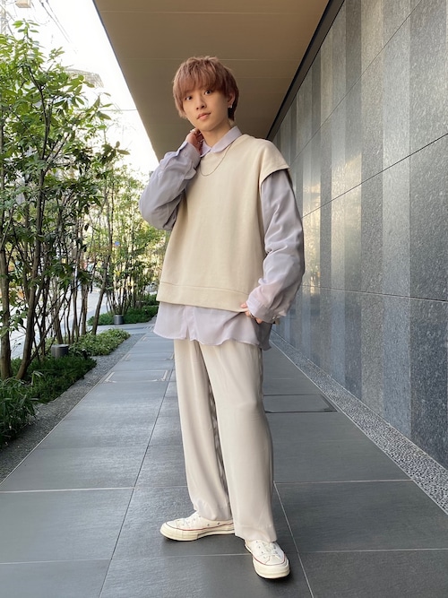 Hare京都shotaさんのベストを使ったコーディネート Zozotown