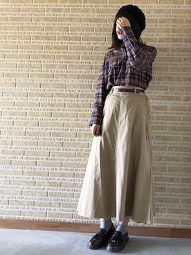 「タッセルシューズ」｜𝕒𝕪𝕒𝕘𝕠𝕟 *さん（レディース・164cm）の秋コーディネート
