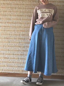 𝕒𝕪𝕒𝕘𝕠𝕟 *さん（レディース・164cm）の春コーディネート