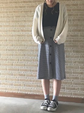 「MEI（メイ）のアイテム」を使った、𝕒𝕪𝕒𝕘𝕠𝕟 *さん（レディース・164cm）の春コーディネート