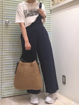 「MEI（メイ）のアイテム」を使った、𝕒𝕪𝕒𝕘𝕠𝕟 *さん（レディース・164cm）の春コーディネート