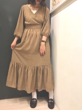 「GU（ジーユー）のアイテム（シューズ）」を使った、𝕒𝕪𝕒𝕘𝕠𝕟 *さん（レディース・164cm）の秋コーディネート