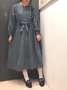 「GU（ジーユー）のアイテム（シューズ）」を使った、𝕒𝕪𝕒𝕘𝕠𝕟 *さん（レディース・164cm）の秋コーディネート
