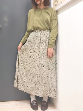 「ダルメシアン柄」｜𝕒𝕪𝕒𝕘𝕠𝕟 *さん（レディース・164cm）の秋コーディネート