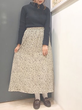 「ダルメシアン柄」｜𝕒𝕪𝕒𝕘𝕠𝕟 *さん（レディース・164cm）の秋コーディネート