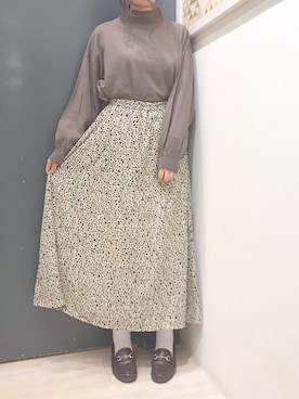 「ダルメシアン柄」｜𝕒𝕪𝕒𝕘𝕠𝕟 *さん（レディース・164cm）の秋コーディネート