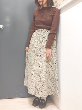 「ダルメシアン柄」｜𝕒𝕪𝕒𝕘𝕠𝕟 *さん（レディース・164cm）の秋コーディネート