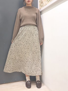 「ダルメシアン柄」｜𝕒𝕪𝕒𝕘𝕠𝕟 *さん（レディース・164cm）の秋コーディネート