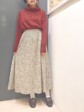 「ダルメシアン柄」｜𝕒𝕪𝕒𝕘𝕠𝕟 *さん（レディース・164cm）の秋コーディネート