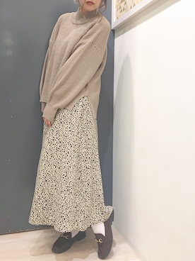 「ダルメシアン柄」｜𝕒𝕪𝕒𝕘𝕠𝕟 *さん（レディース・164cm）の秋コーディネート