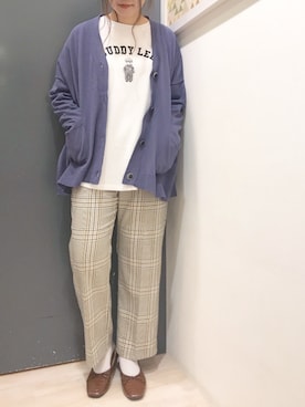 「Lee（リー）のアイテム（トップス）」を使った、𝕒𝕪𝕒𝕘𝕠𝕟 *さん（レディース・164cm）の秋コーディネート