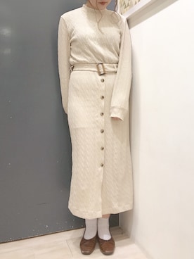 「Sugar spoon（シュガースプーン）のアイテム」を使った、𝕒𝕪𝕒𝕘𝕠𝕟 *さん（レディース・164cm）の秋コーディネート