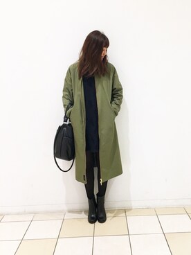 「NOISE MAKER（ノイズメーカー）のアイテム（ジャケット/アウター）」を使った、__Schanさん（レディース・167cm）の冬コーディネート