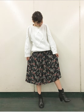 「NOISE MAKER（ノイズメーカー）のアイテム（オールインワン・サロペット）」を使った、__Schanさん（レディース・167cm）の春コーディネート