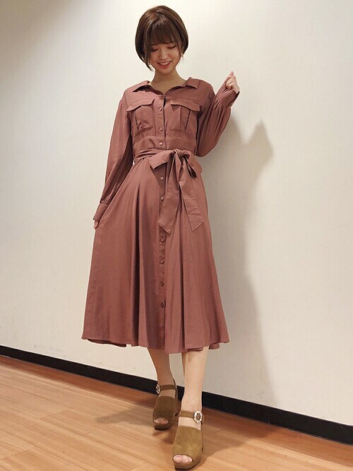 31 Sons De Mode 広島パルコ店31sdmpressさんのシャツワンピースを使ったコーディネート Zozotown