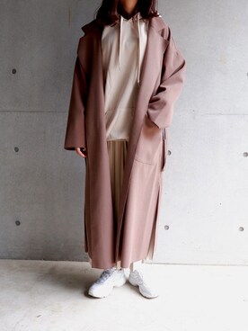 「FUN.TRINITY（ファン トリニティー）のアイテム」を使った、rionさん（レディース・157cm）の秋コーディネート