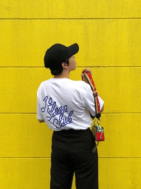 「MARC JACOBS（マークジェイコブス）のアイテム（バッグ）」を使った、さん（メンズ・170cm）の秋コーディネート